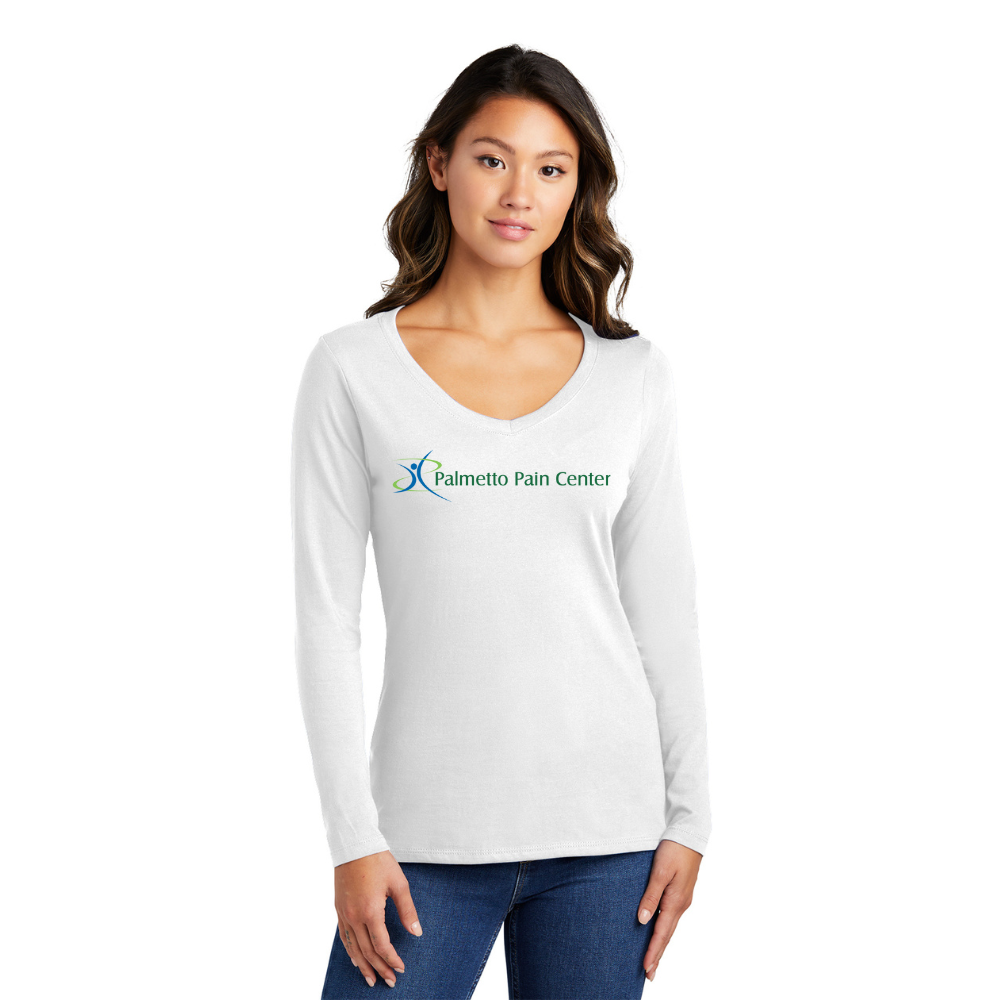 Women's Long Sleeve V-Neck Tee