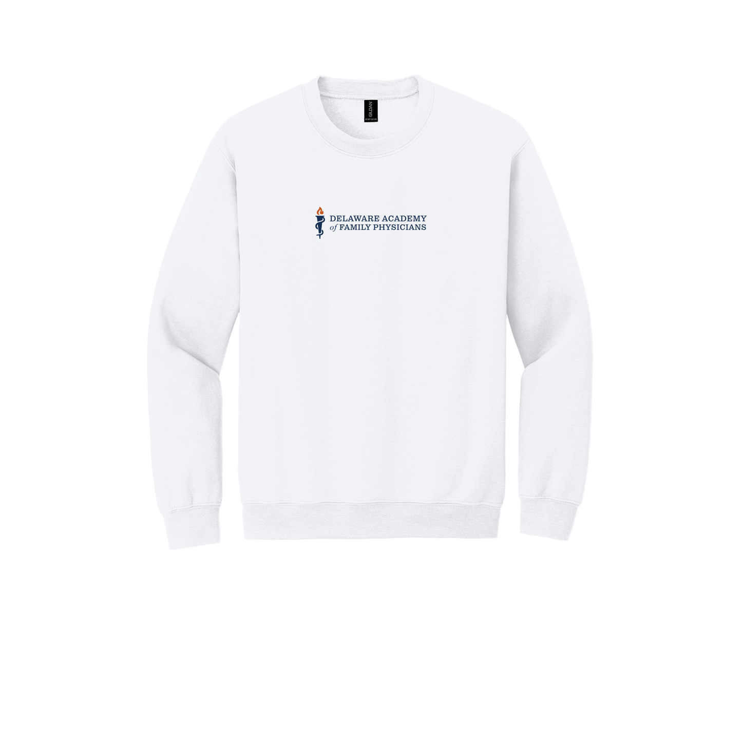 delfamdoc-clinic-comfort-crewneck-dtf-front-18000-white-flat-front
