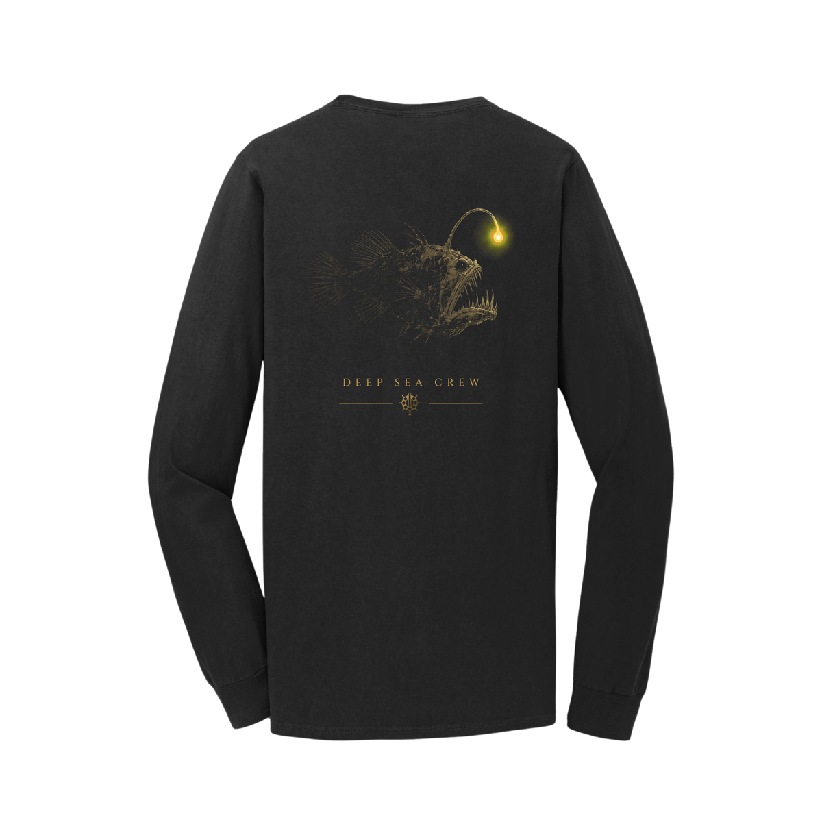 Deep Sea Crew Port & Co® Beach Wash® Garment-Dyed Long Sleeve Pocket Tee