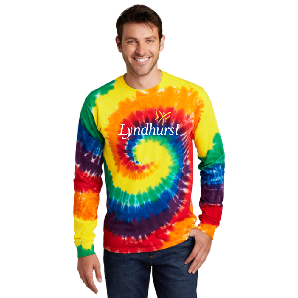 Port & Company® Tie-Dye Long Sleeve Tee