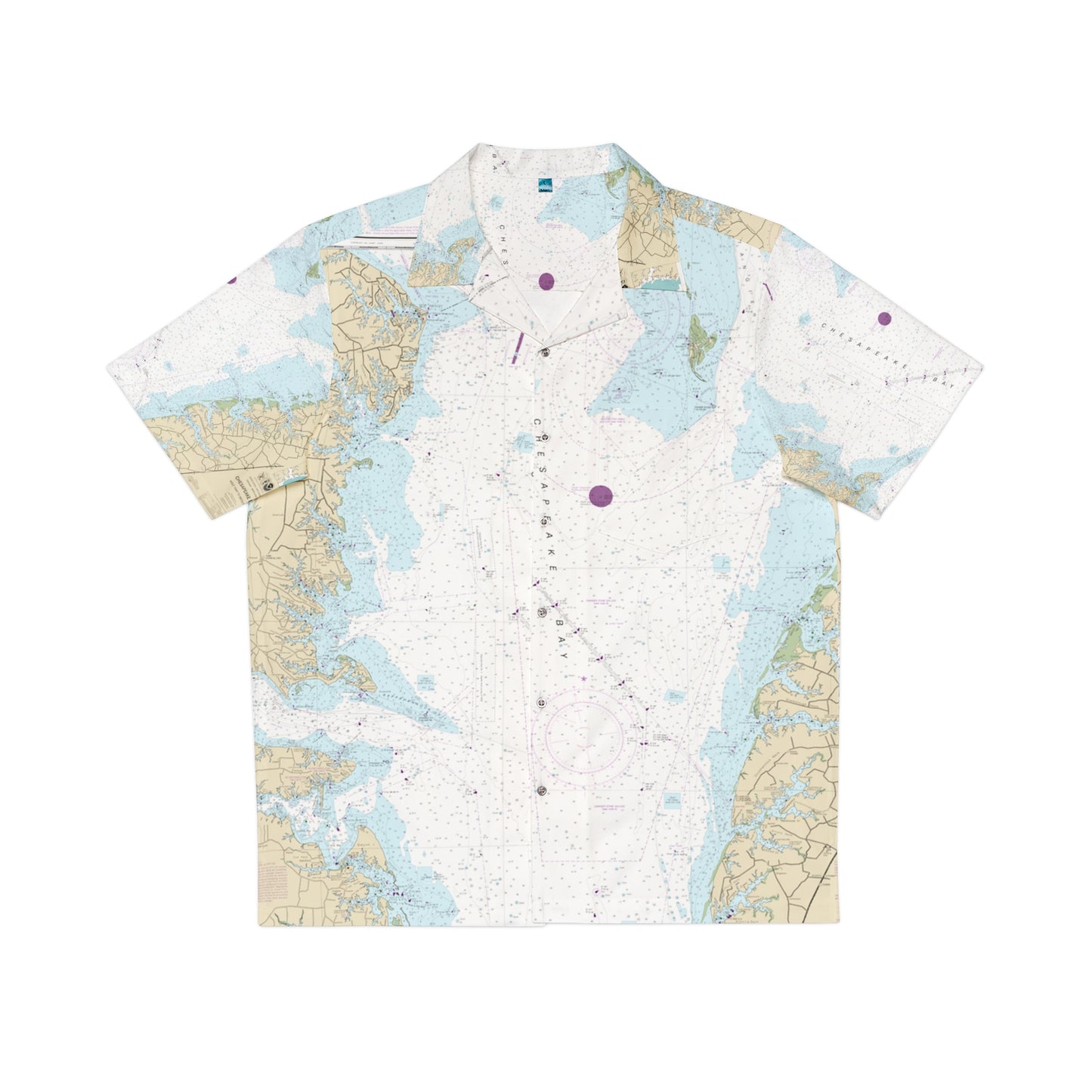 Middle Chesapeake Bay Hawaiian Shirt