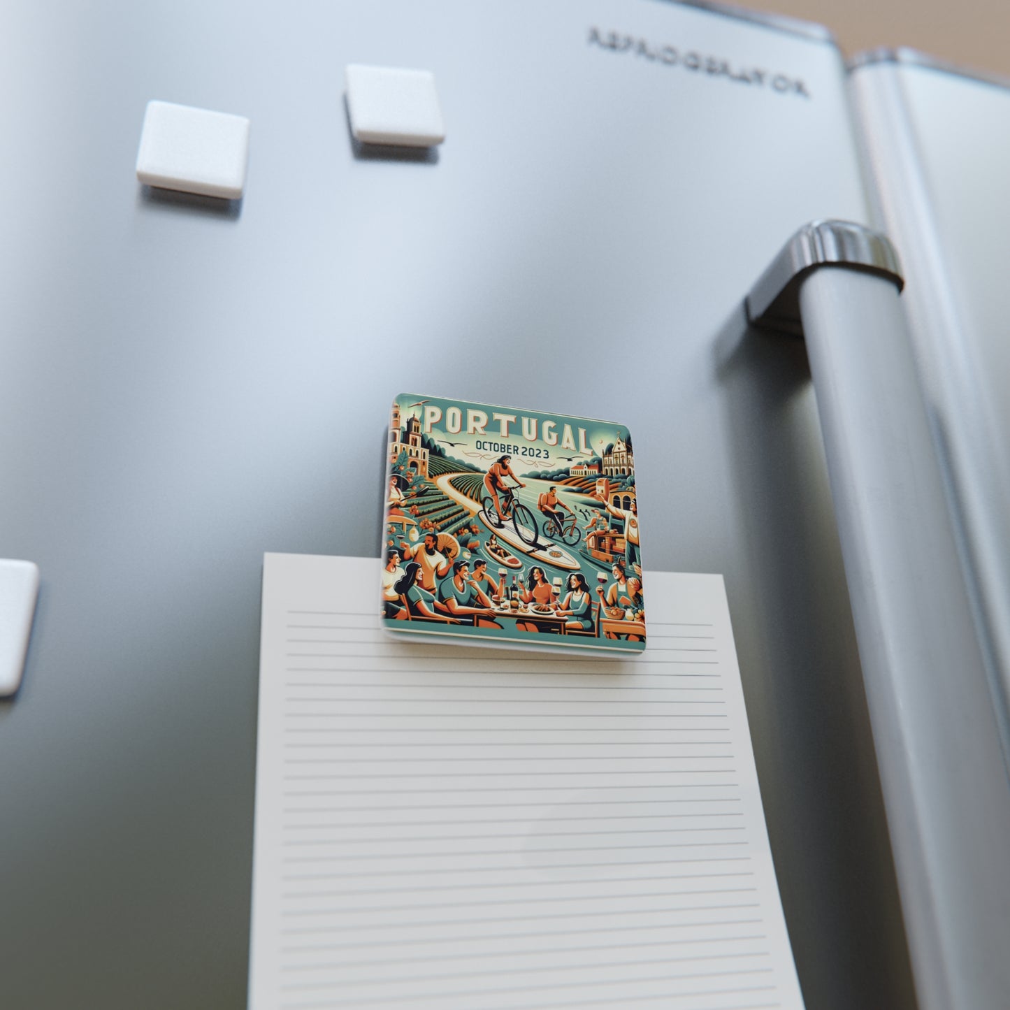 Portugals and Guys Porcelain Magnet