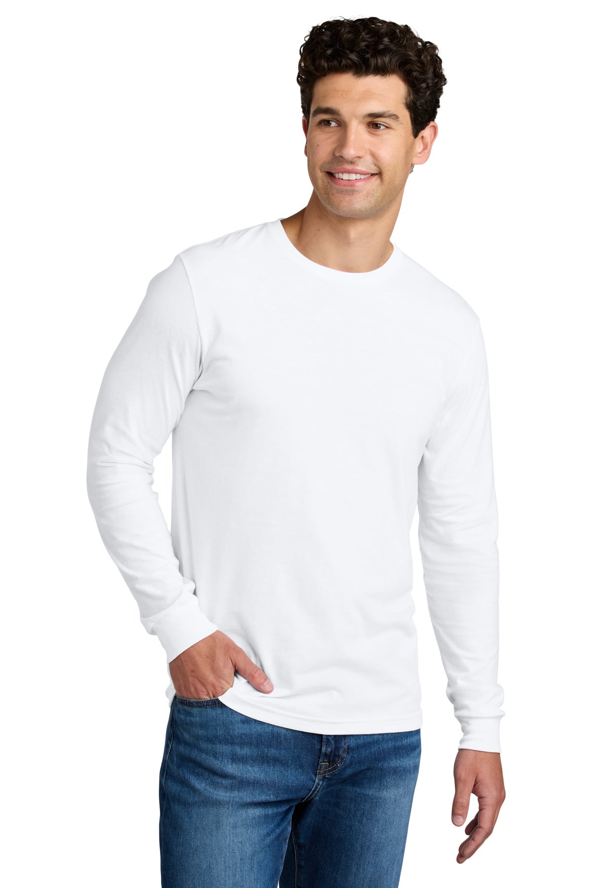 Gildan® Softstyle® CVC Long Sleeve Tee 64440CVC