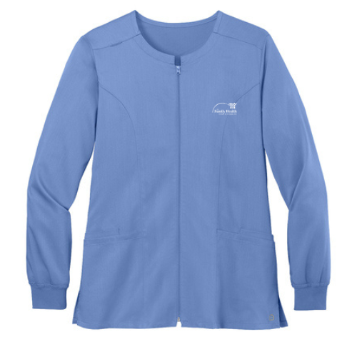 Wink® Women’s Premiere Flex™ Full-Zip Scrub Jacket