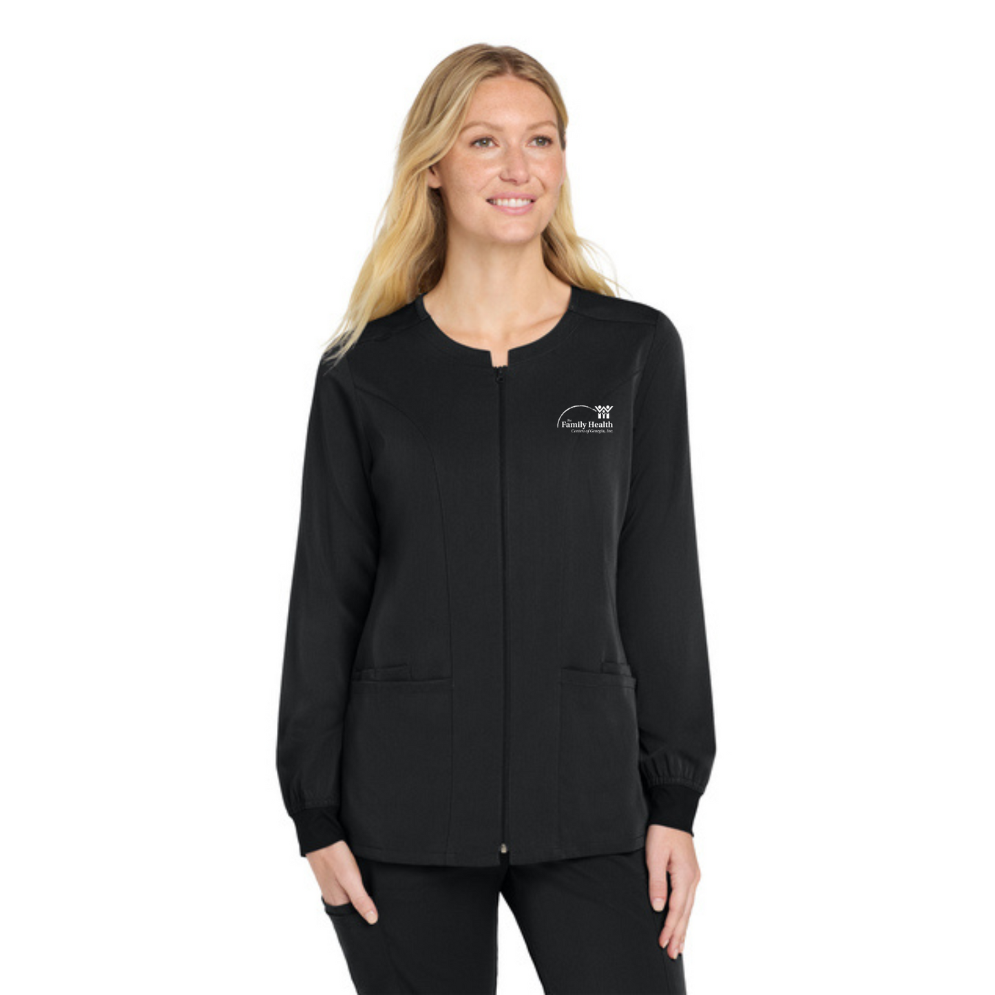 Wink® Women’s Premiere Flex™ Full-Zip Scrub Jacket