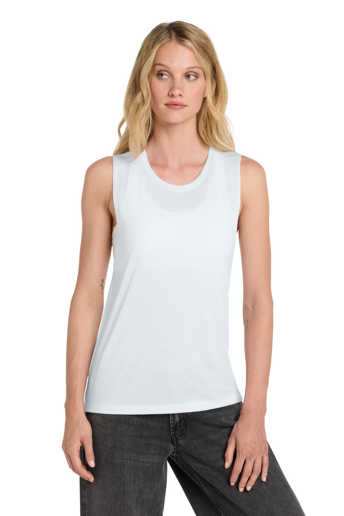 BELLA+CANVAS ® Women's Flowy Scoop Muscle Tank. BC8803