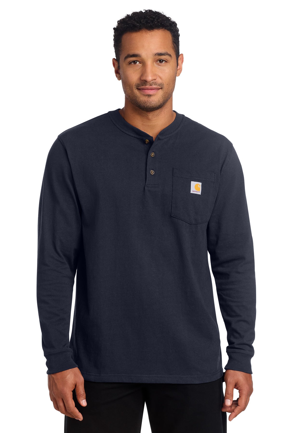 Carhartt® Long Sleeve Henley T-Shirt CTK128