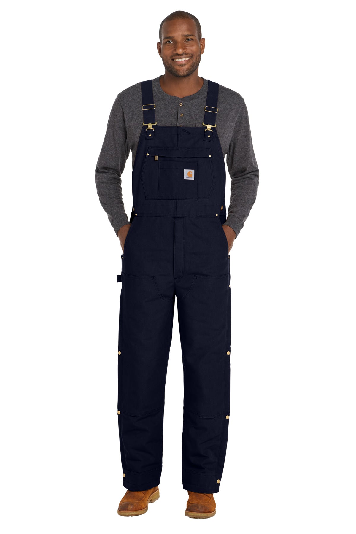 Carhartt® Short Firm Duck Insulated Bib Overalls CTS106672
