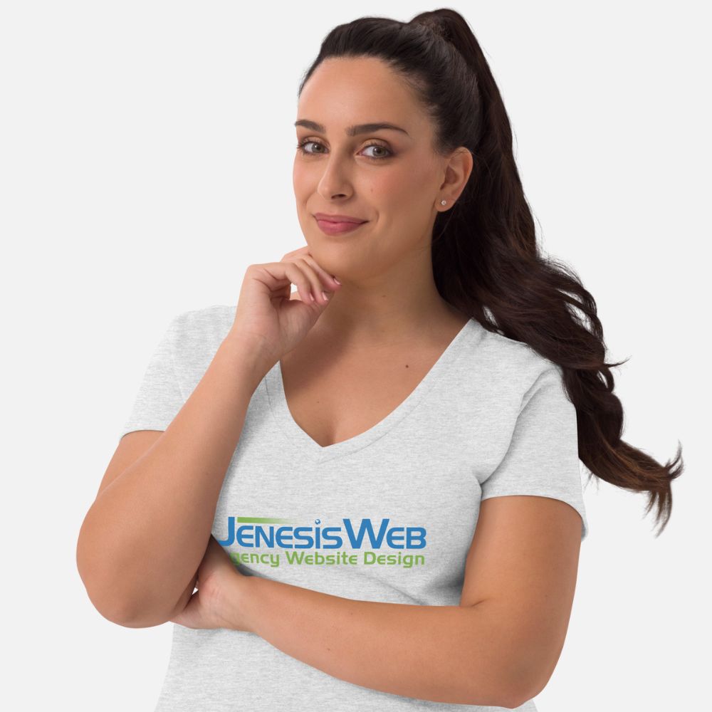 Jenesis Web Women's V-Neck