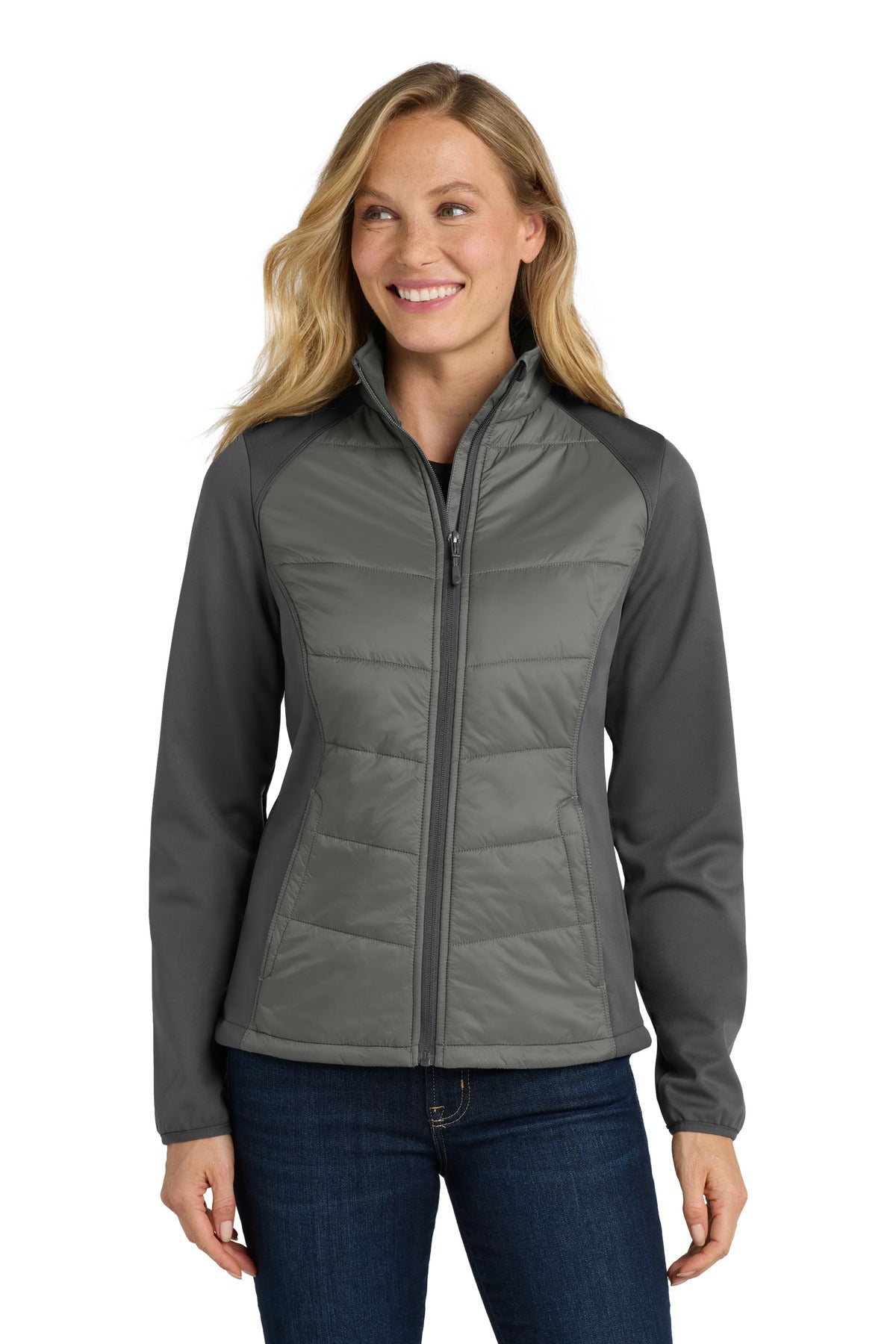 Port Authority® Women's Hybrid Soft Shell Jacket. L787