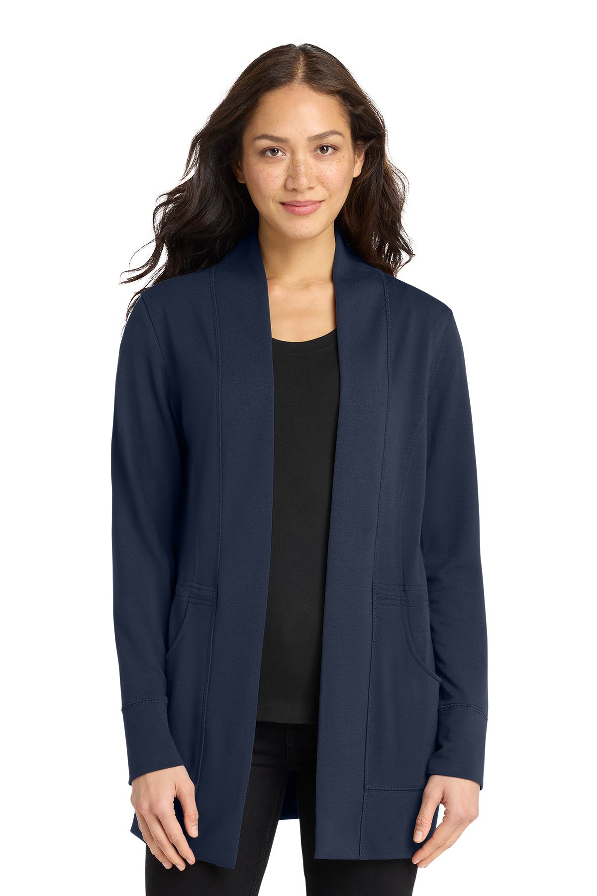 Port Authority® Women's Microterry Cardigan LK825