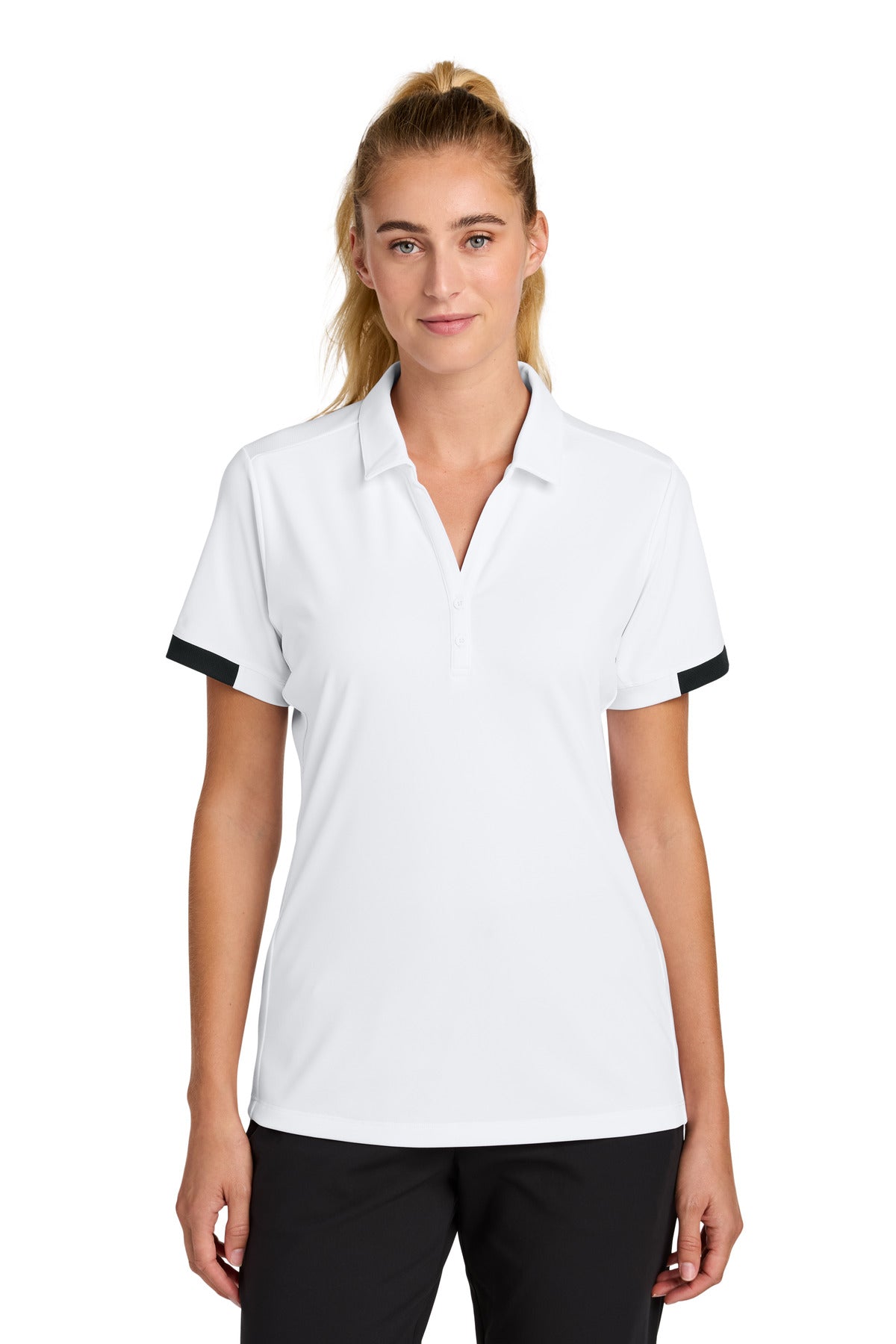 Sport-Tek® Women's Club Colorblock Polo LST444