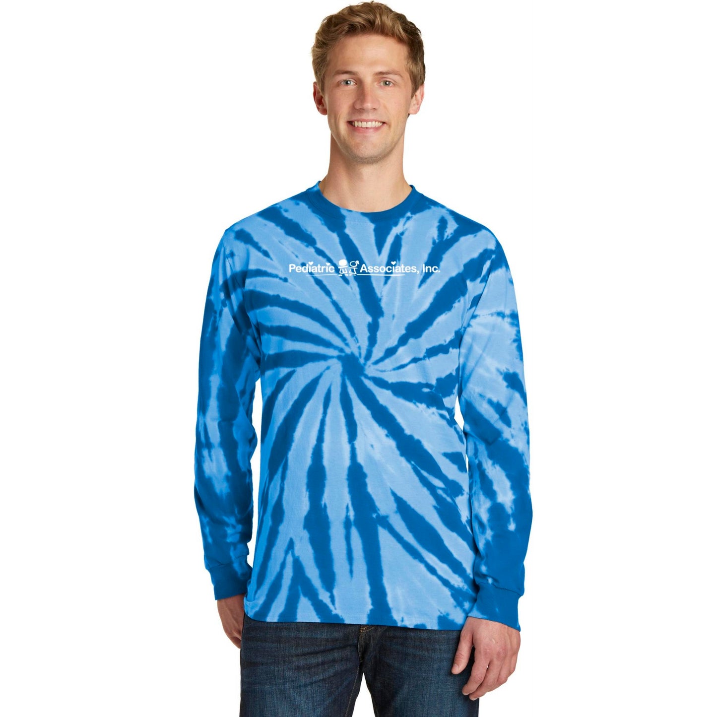 Port & Company® Tie-Dye Long Sleeve Tee