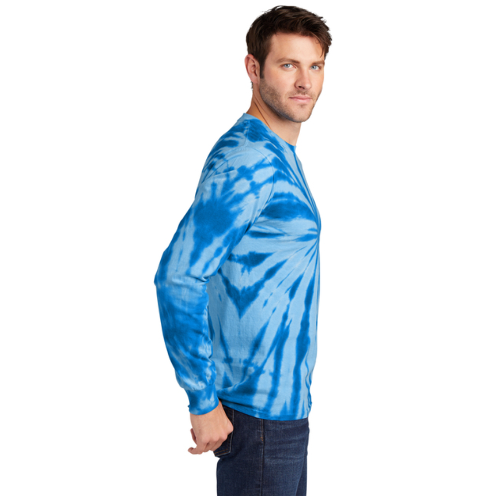 Port & Company® Tie-Dye Long Sleeve Tee