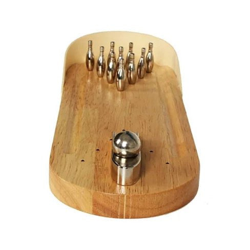 The KINGPIN Desktop Mini Bowling Alley by VistaShops