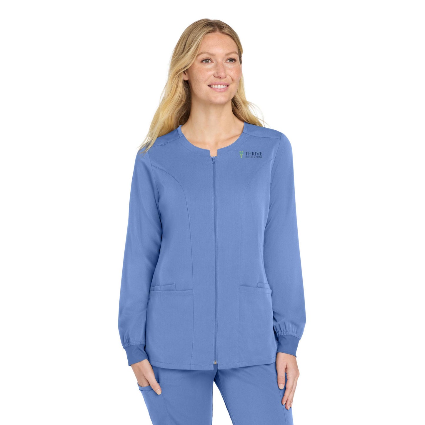 Wink® Women’s Premiere Flex™ Full-Zip Scrub Jacket