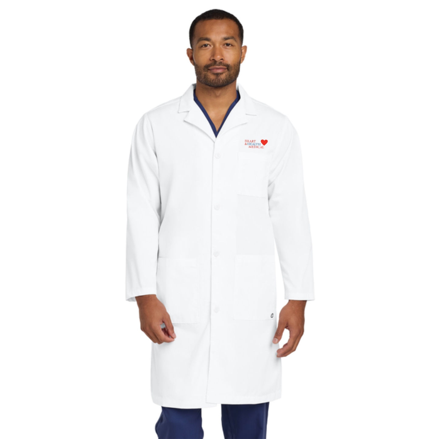 Wink® Men's Long Lab Coat