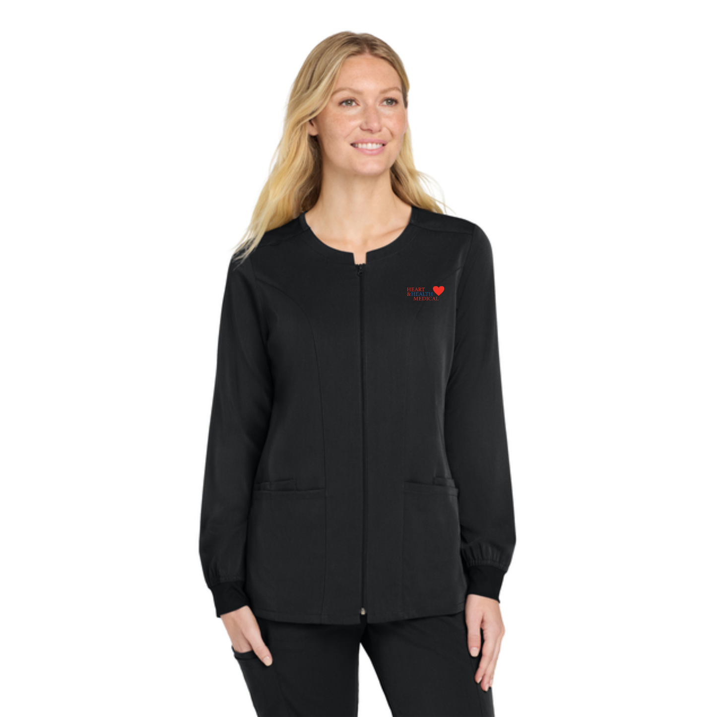 Women’s Premiere Flex™ Full-Zip Scrub Jacket