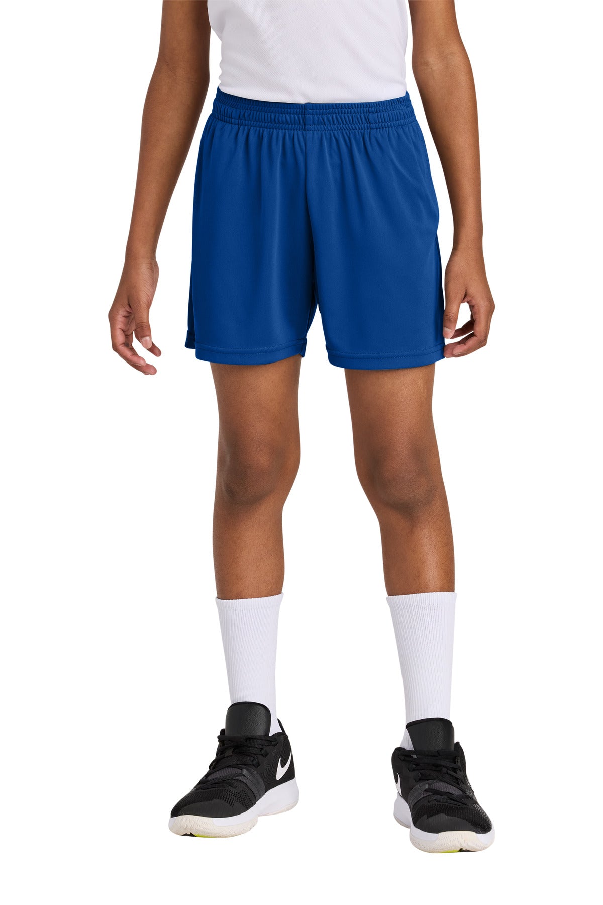 Sport-Tek® Youth PosiCharge® Competitor™ 5" Pocketed Short YST349P