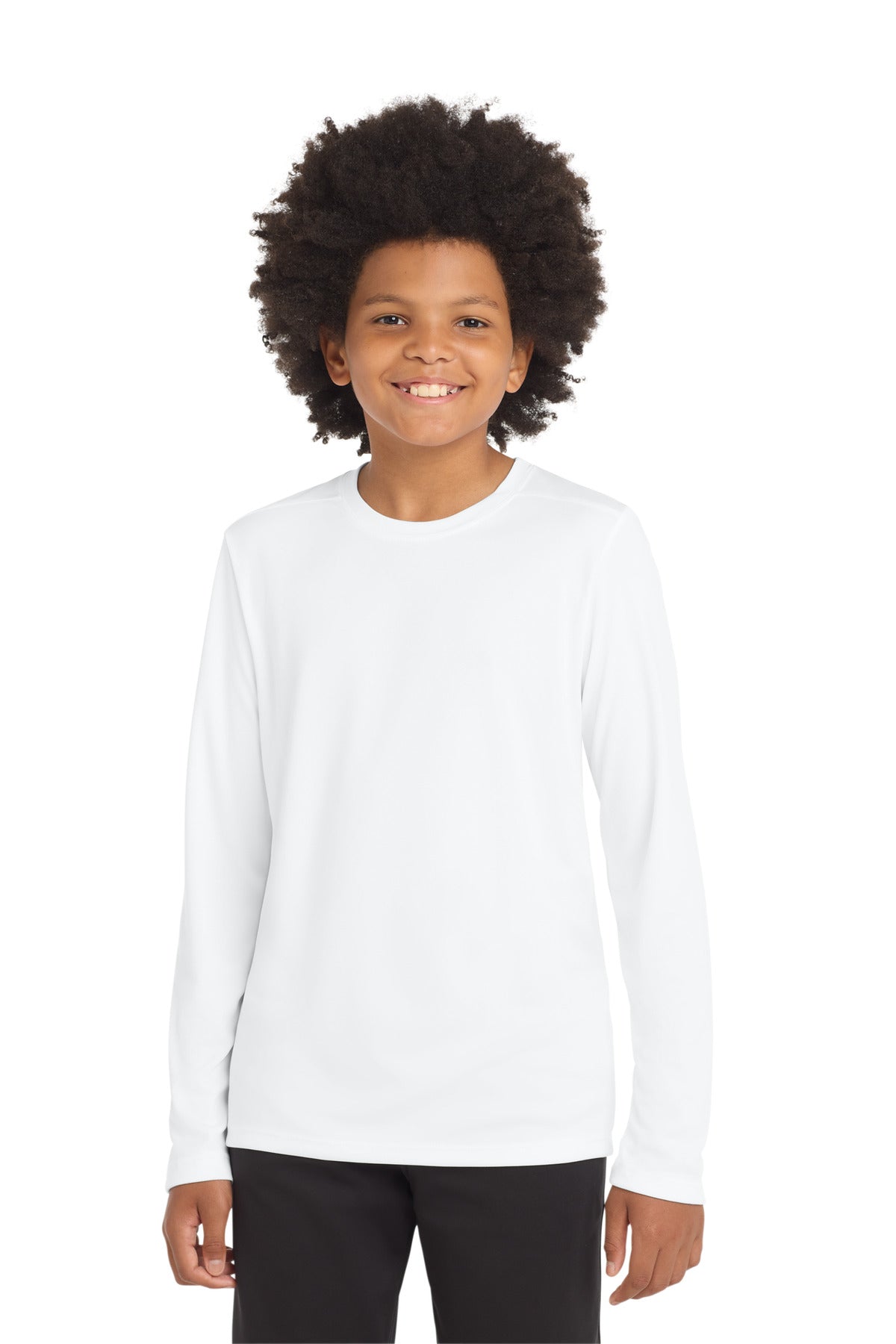 Sport-Tek ® Youth Posi-UV® Pro Long Sleeve Tee. YST420LS