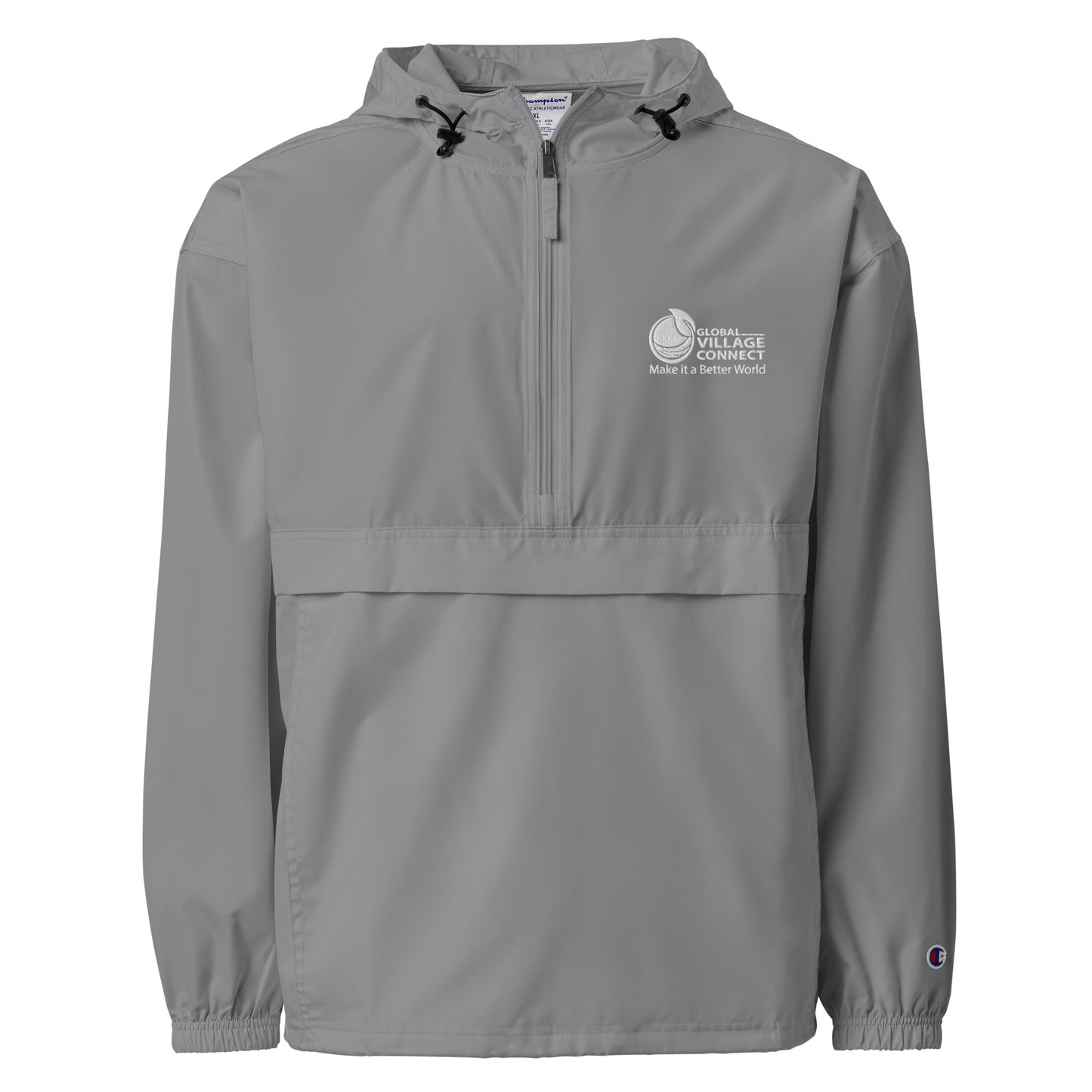 Embroidered Champion Packable Jacket