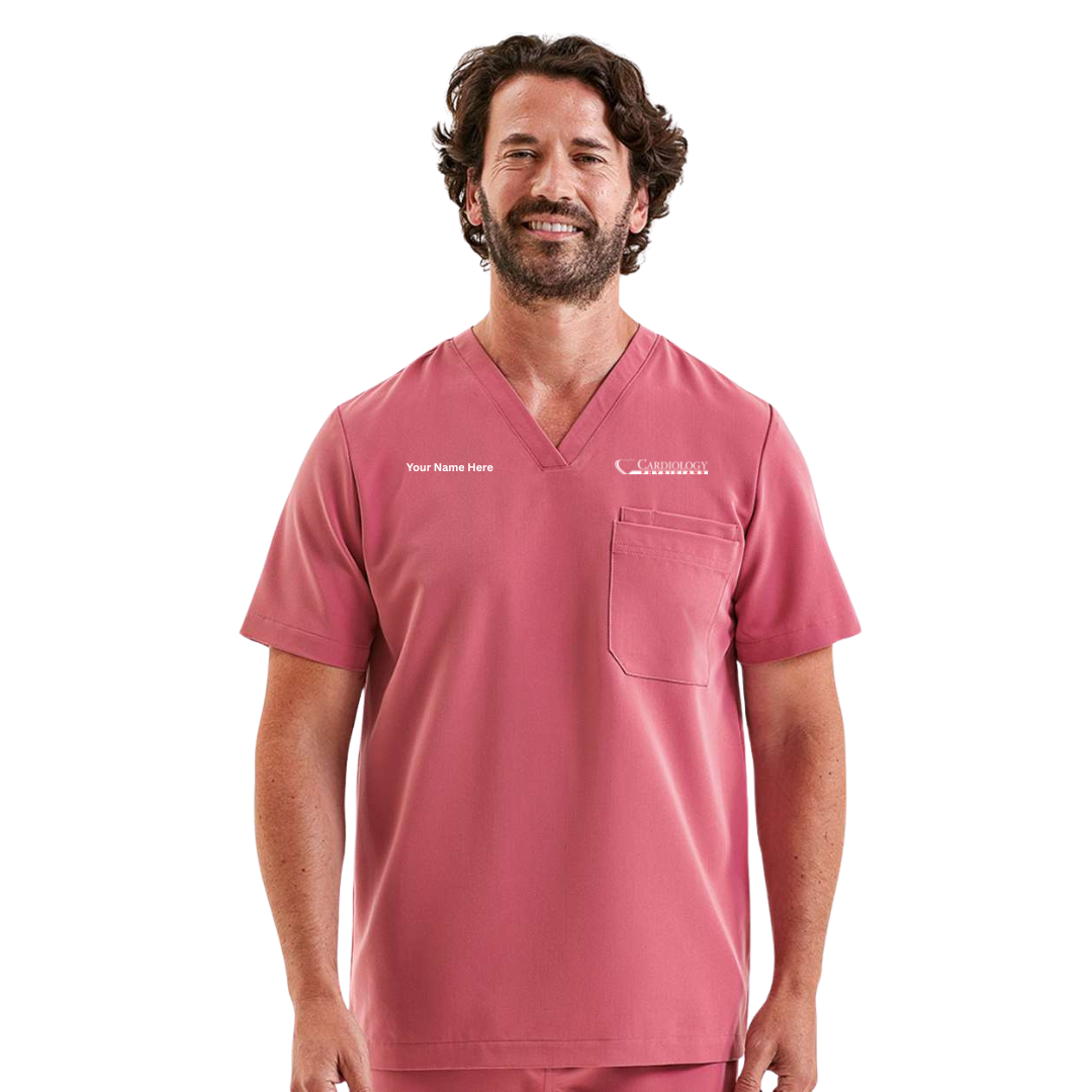 Onna Men's Limitless V-Neck Stretch Scrub Top