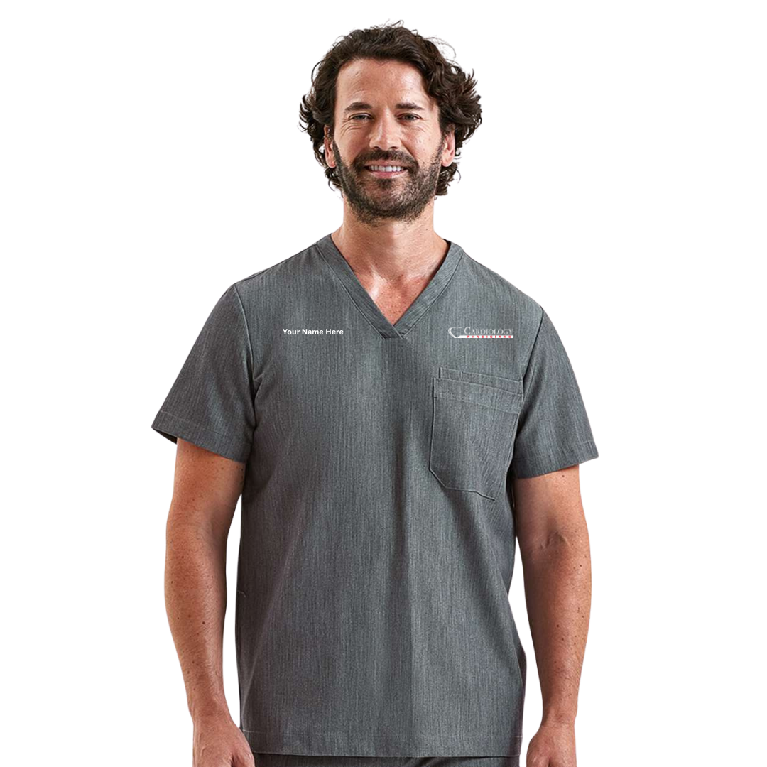 Onna Men's Limitless V-Neck Stretch Scrub Top