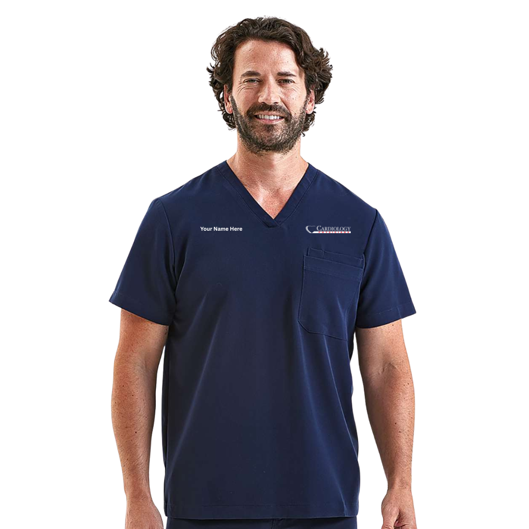 Onna Men's Limitless V-Neck Stretch Scrub Top