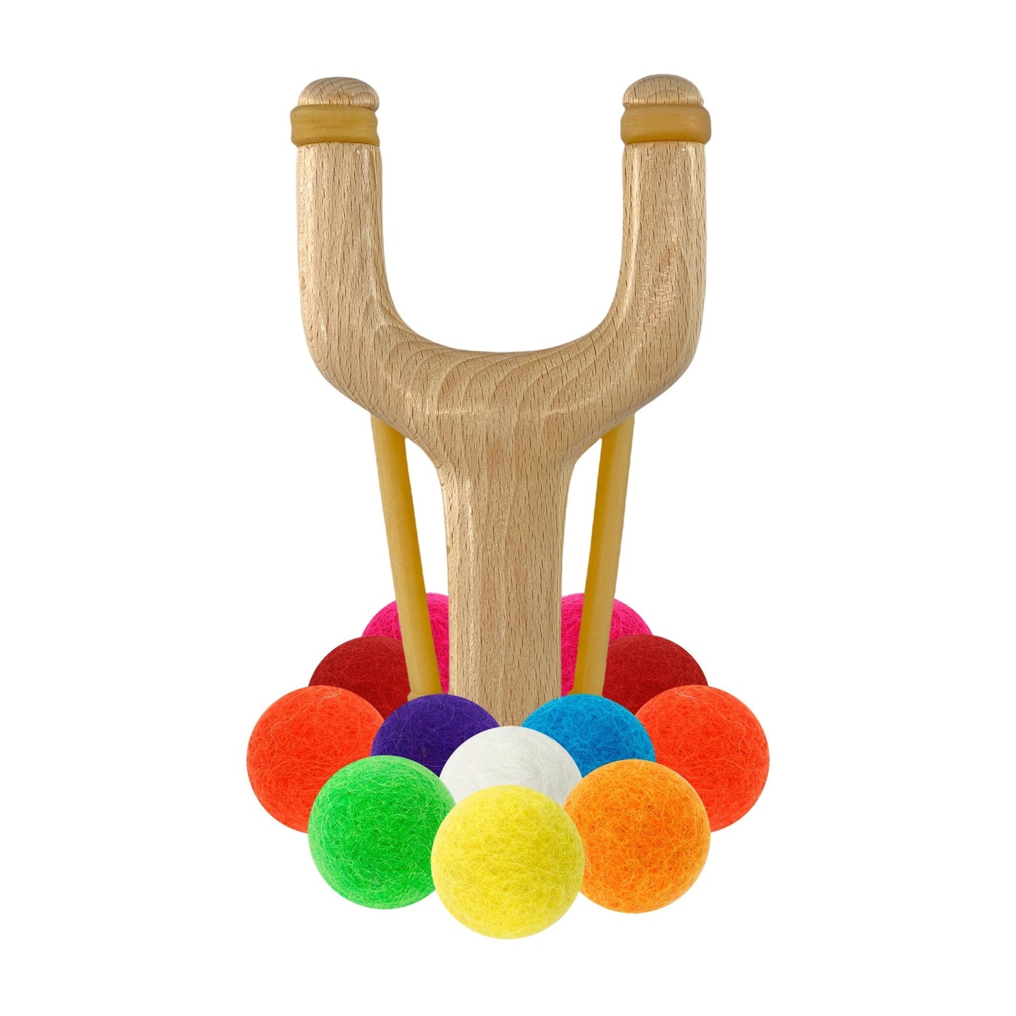Trouble Maker Slingshot + Felt Ammo by Hella Slingshots