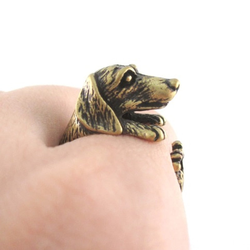 Vintage Dachshund Ring by Dach Everywhere