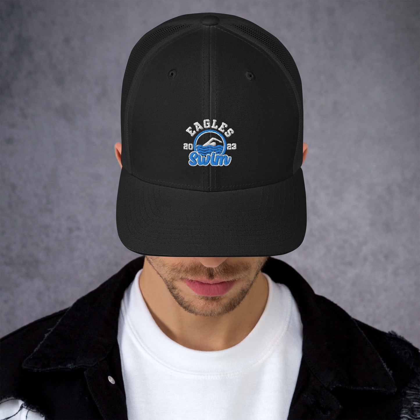 Swimming Trucker Cap