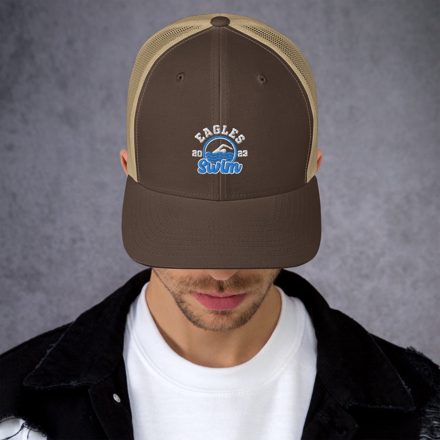 Swimming Trucker Cap