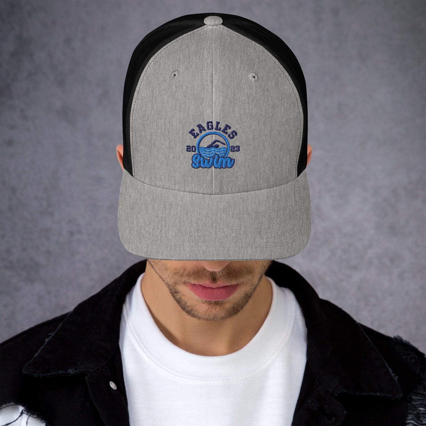 Swimming Trucker Cap