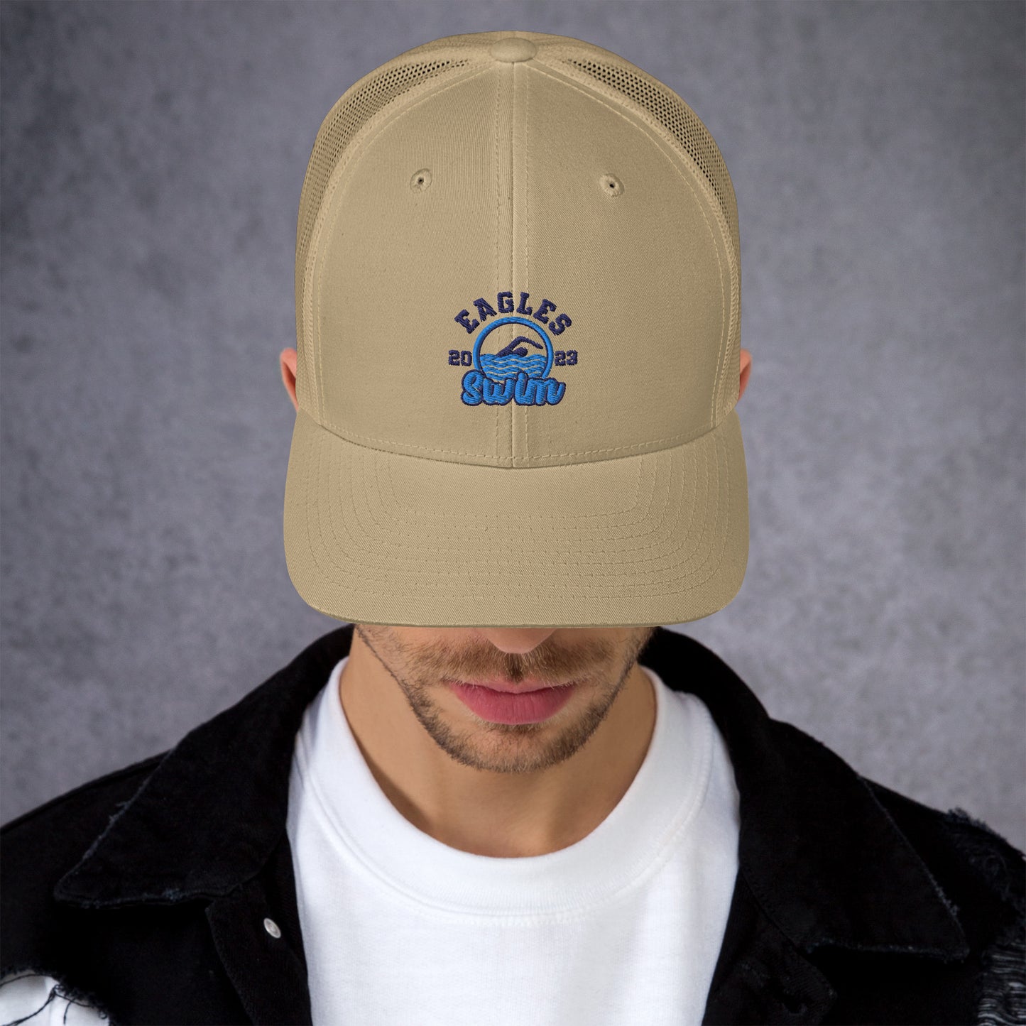 Swimming Trucker Cap