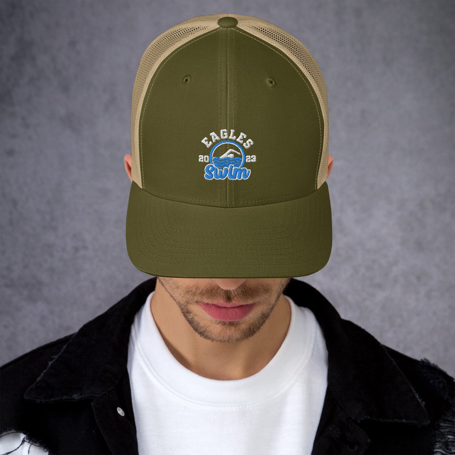 Swimming Trucker Cap