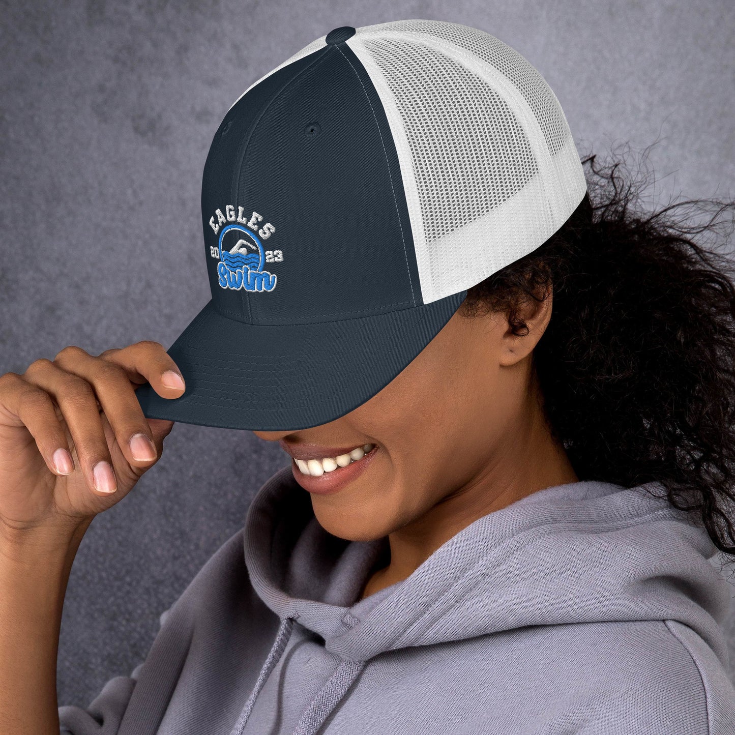 Swimming Trucker Cap