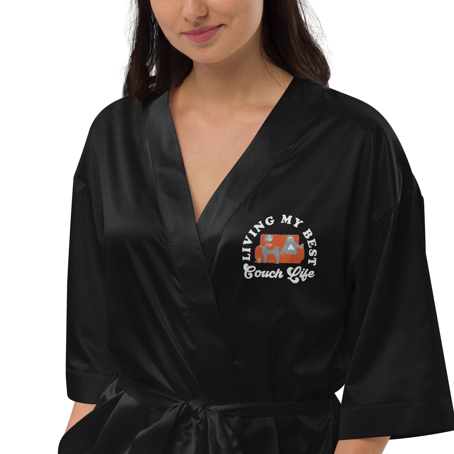 Satin Robe