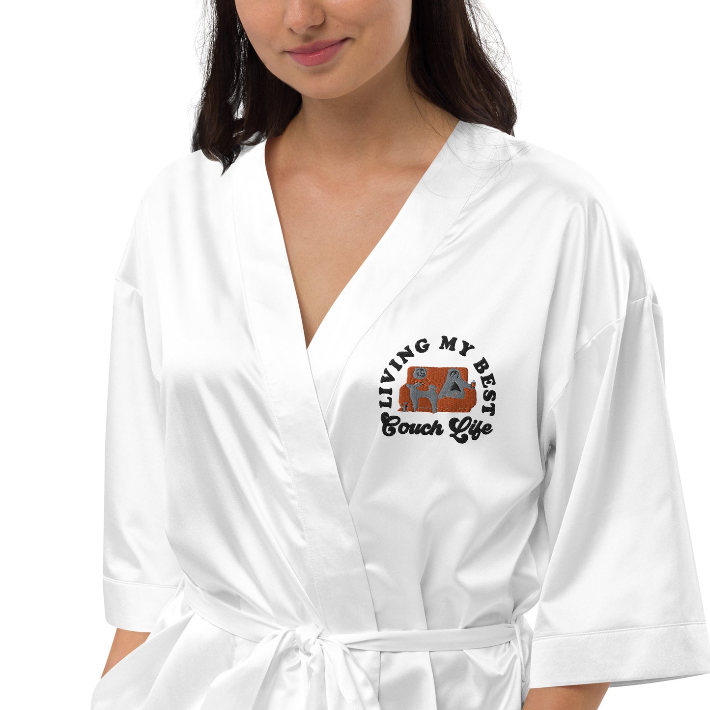 Satin Robe