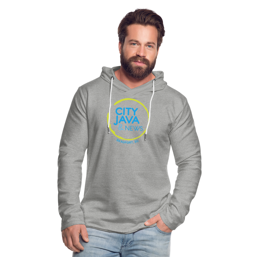 City Java Lightweight Hoodie - heather gray