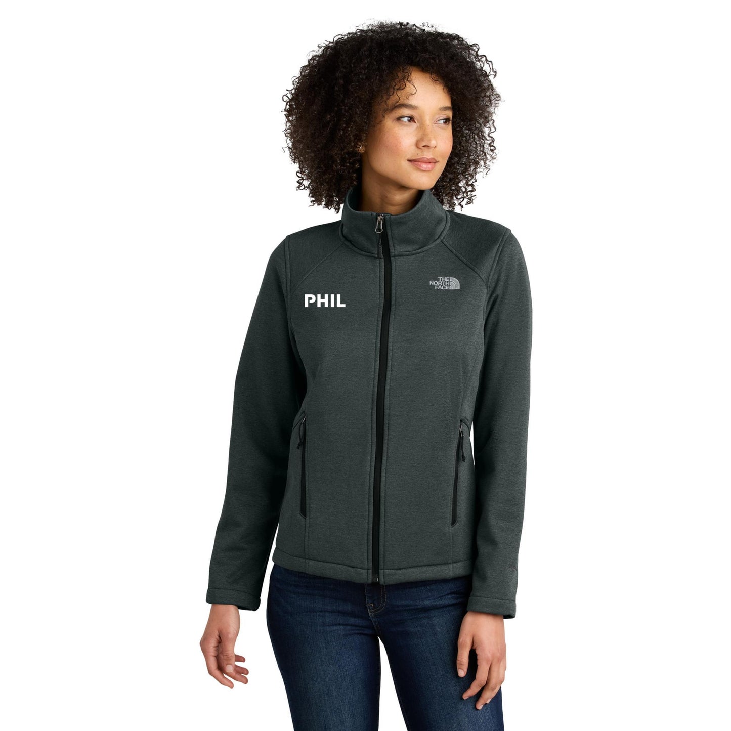 The North Face® Women's Chest Logo Ridgewall Soft Shell Jacket
