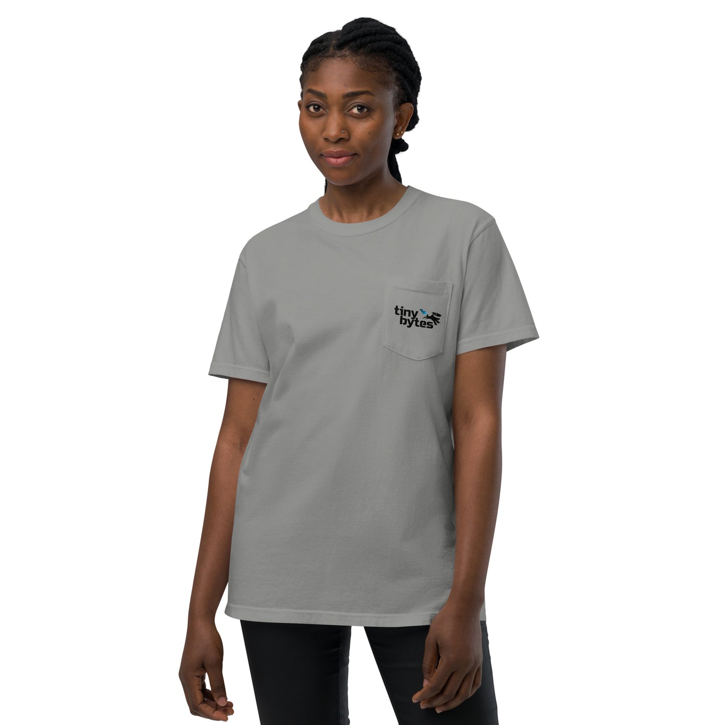 Unisex Garment-dyed Pocket T-shirt