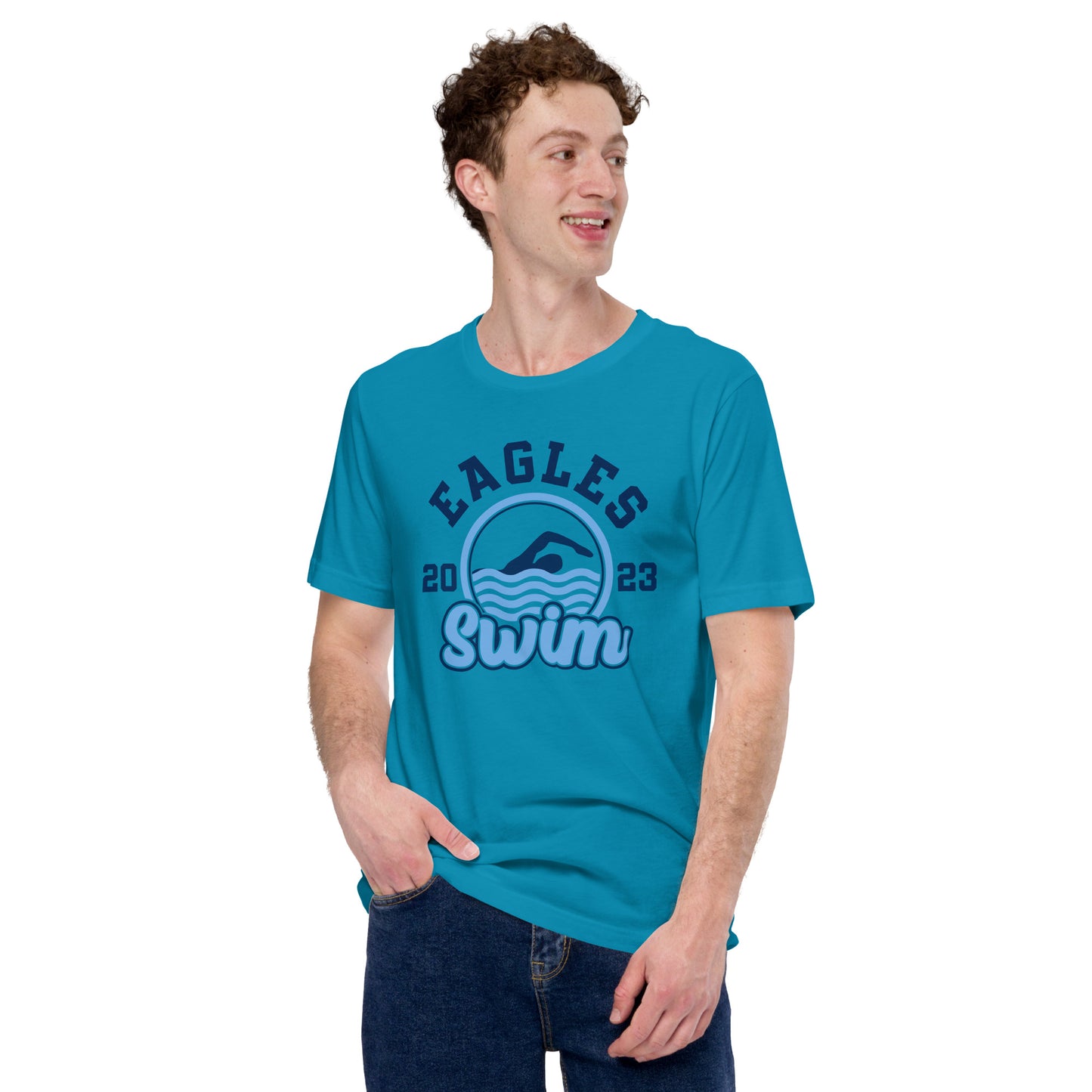 Swimming Customizable T-Shirt