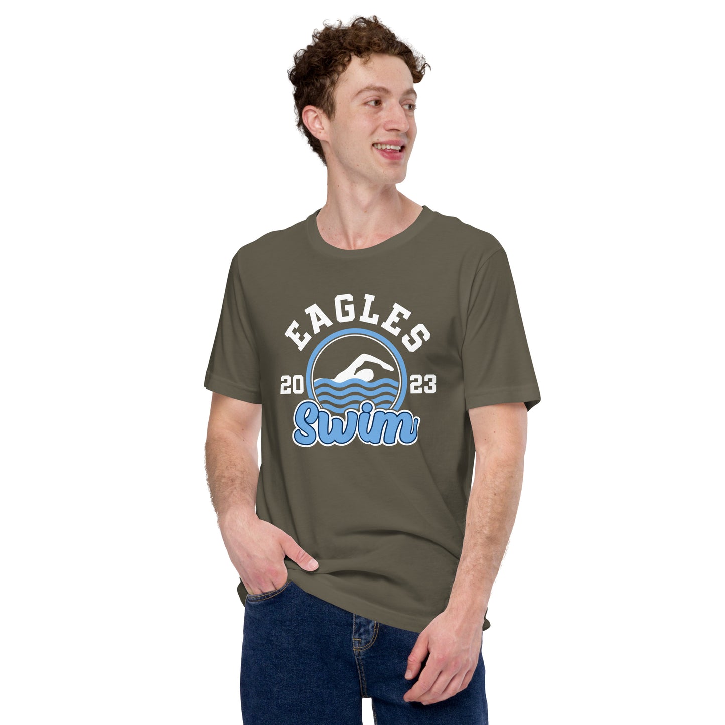 Swimming Customizable T-Shirt