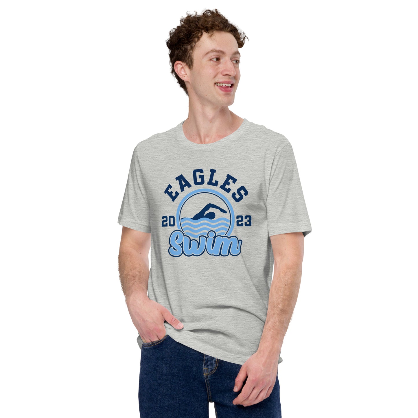 Swimming Customizable T-Shirt