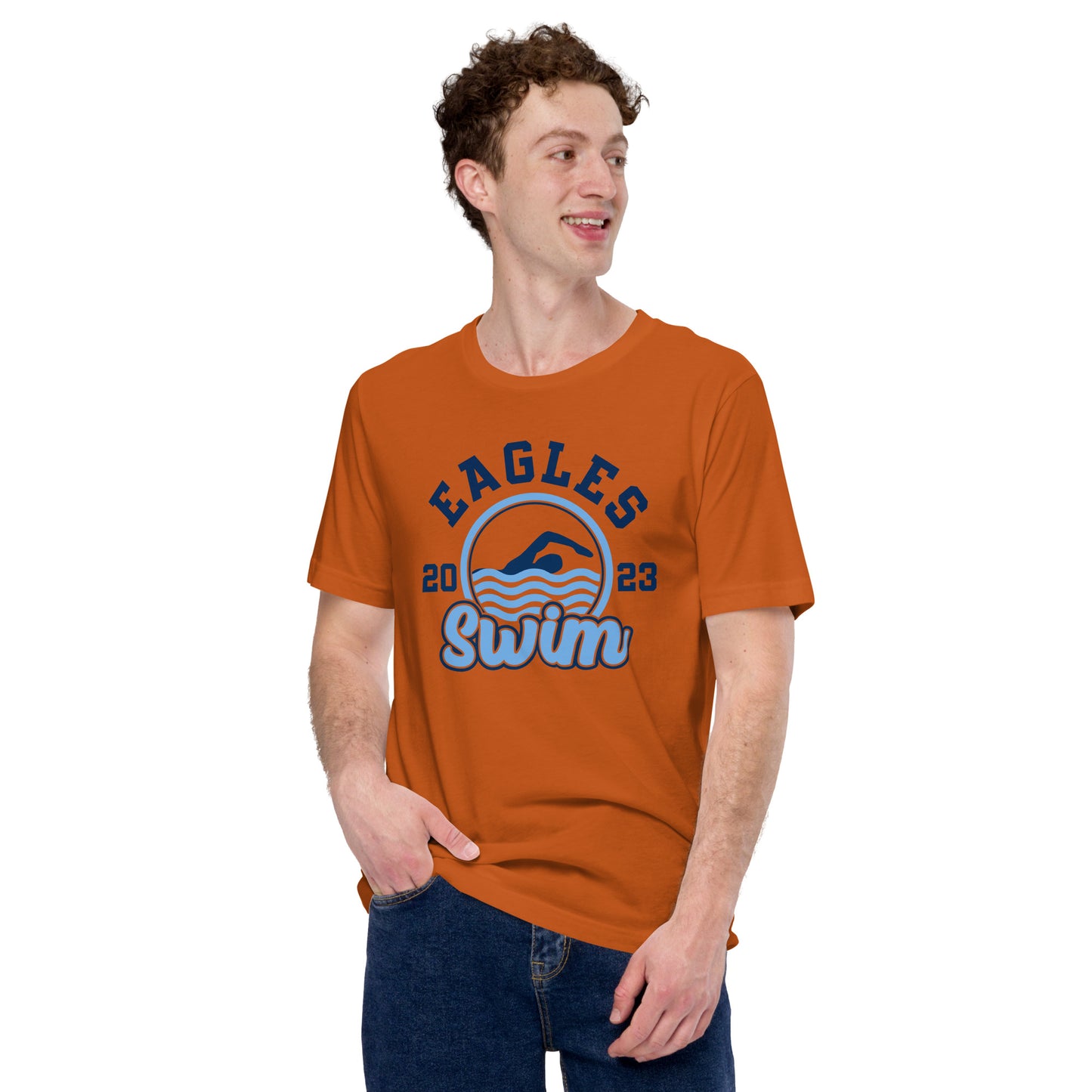 Swimming Customizable T-Shirt