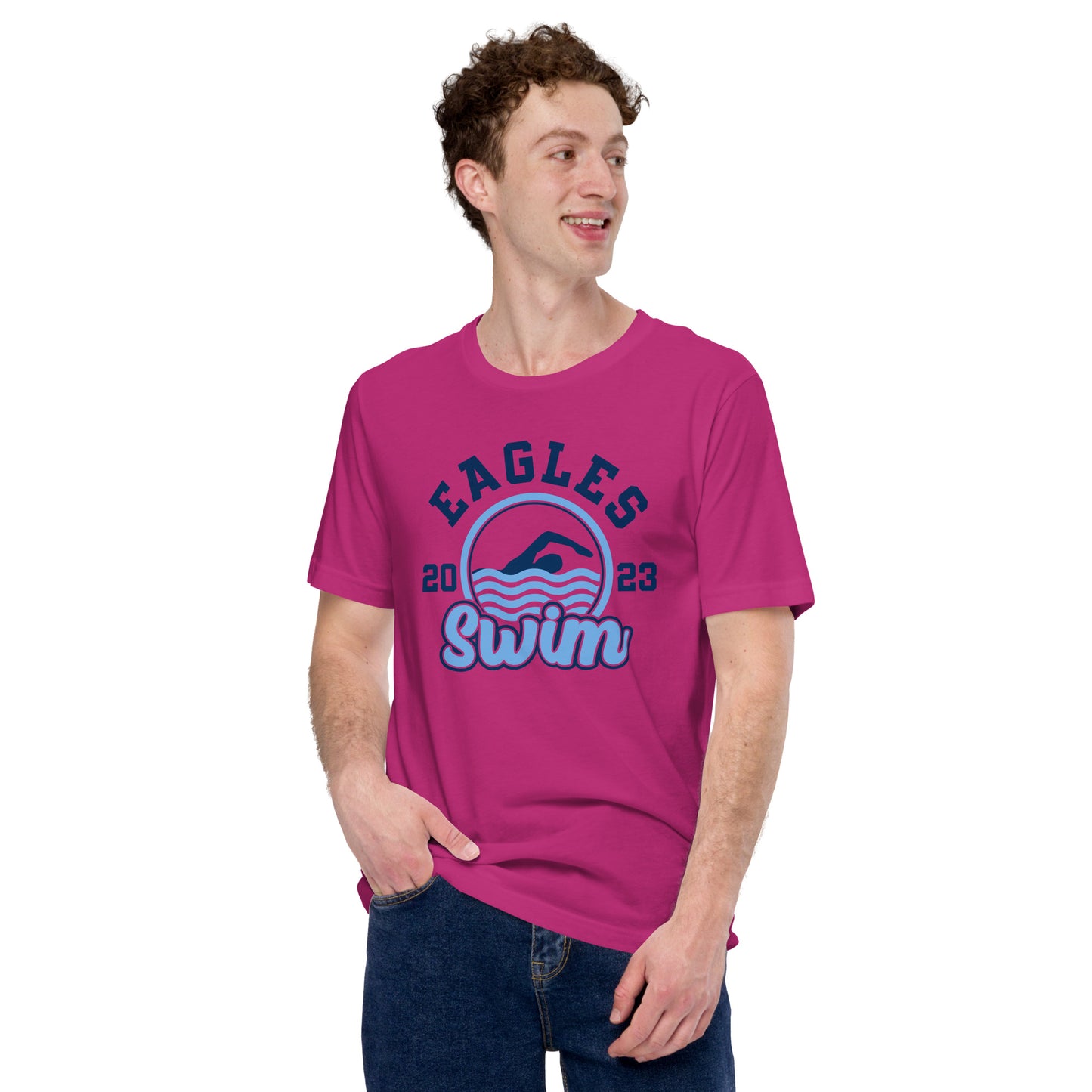 Swimming Customizable T-Shirt