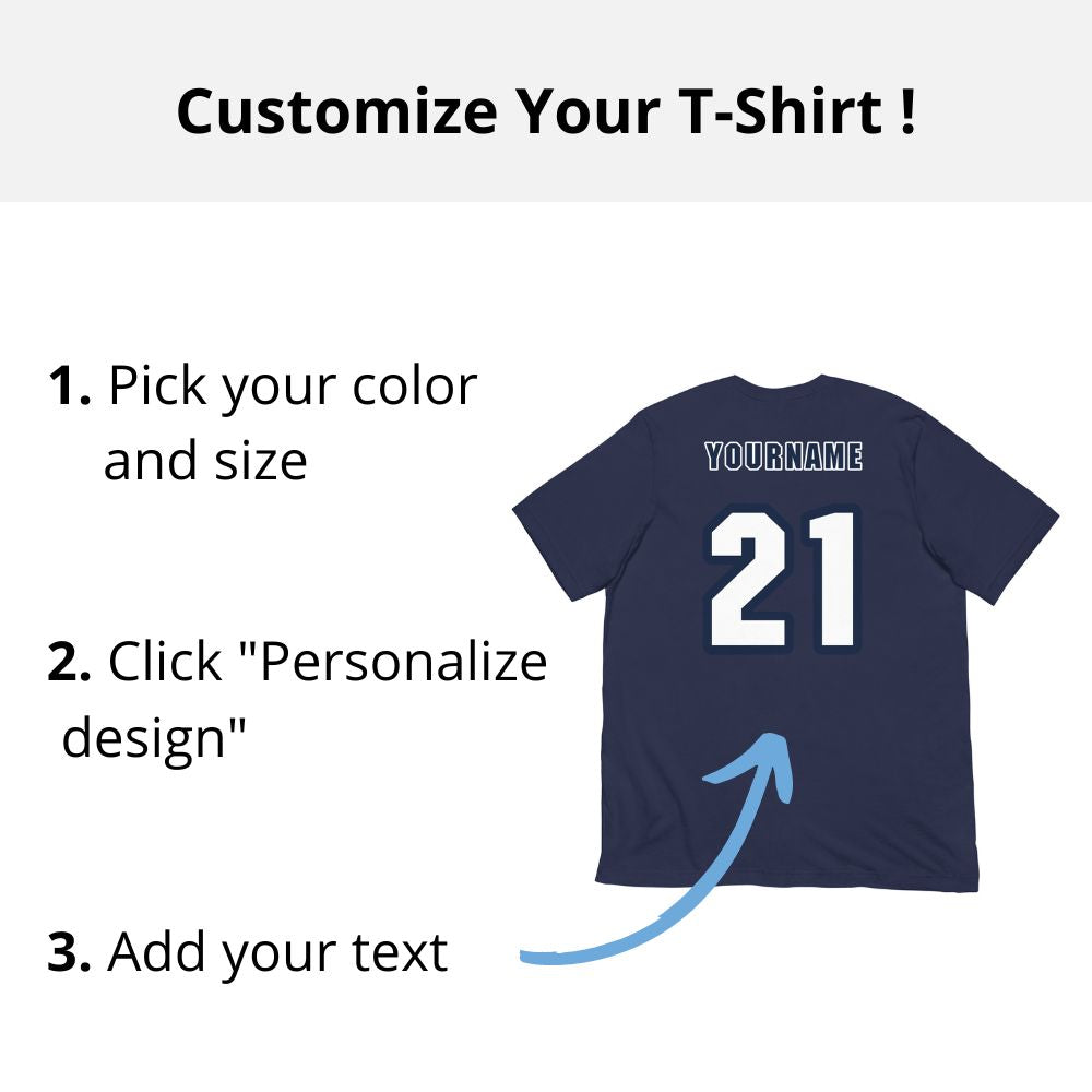 Cross Country Customizable T-Shirt