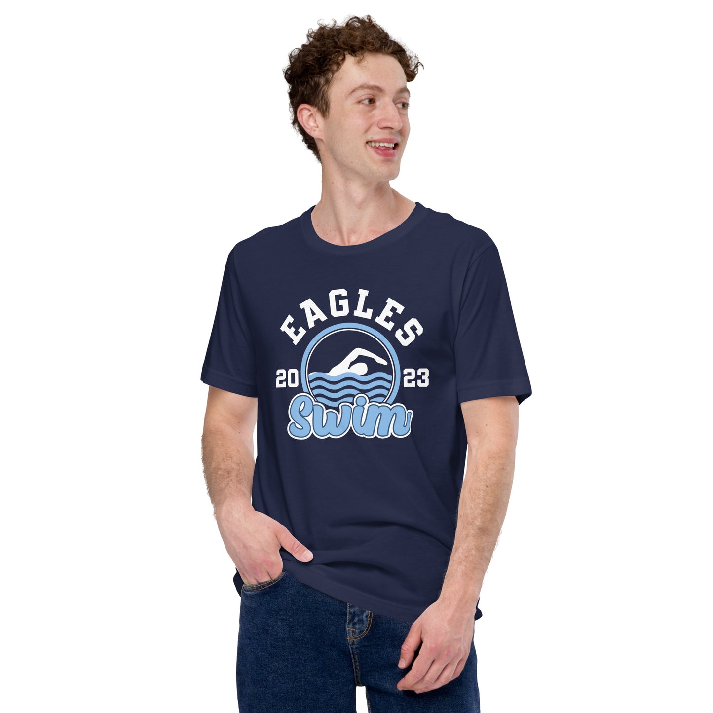 Swimming Customizable T-Shirt