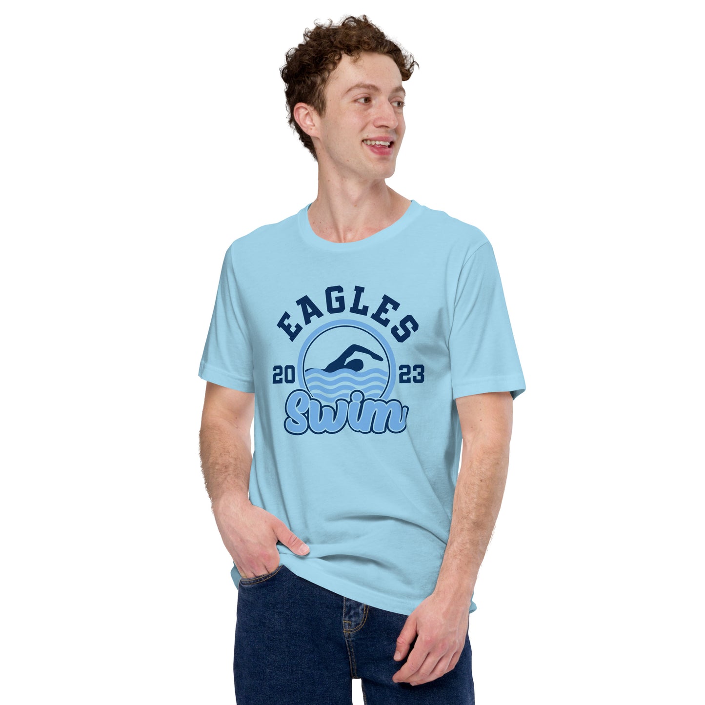 Swimming Customizable T-Shirt