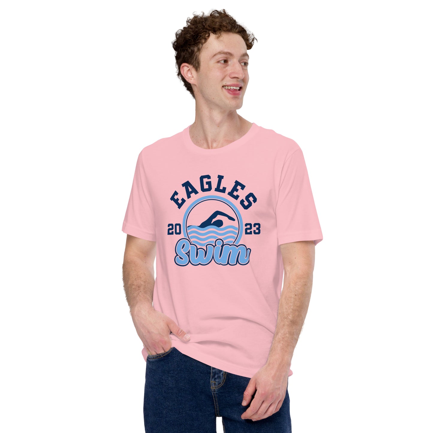 Swimming Customizable T-Shirt